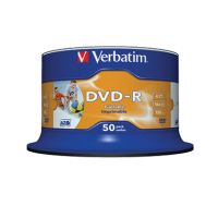 Verbatim DVD-R 43533 16x 4,7GB 120Min. 50 Stück