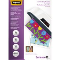 Fellowes Laminierfolie Enhance 80 5302202 DIN A4 transparent 100 Stück