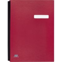 ELBA Unterschriftsmappe 400001006 DIN A4 20Fächer PVC rot