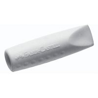 Faber-Castell Radierer Eraser CAP GRIP 2001 grau/weiß 2 Stück