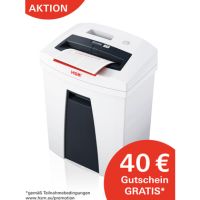 HSM Aktenvernichter SECURIO C16 1902111 Partikelschnitt 4x25mm + 40 € Universalgutschein gratis