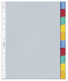 DURABLE Hüllenregister 6632-19 A4 10-teilig 1-10 transparent