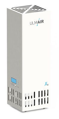 Ulmair X200 Luftreiniger X-L (Light) mit H14-HEPA-Filter bis zu 3.300 m³/h