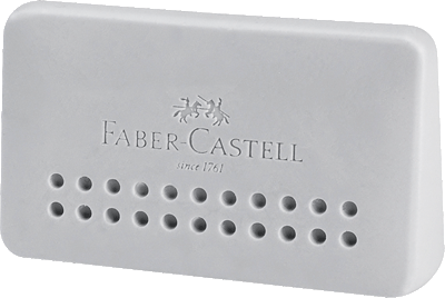 FABER-CASTELL Radierer GRIP 2001 Edge grau/187164