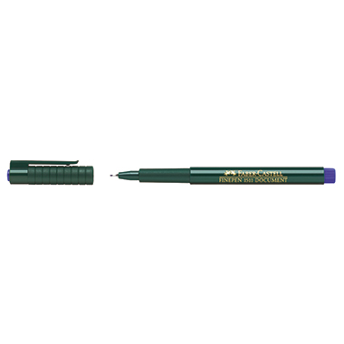 Faber-Castell Feinschreiber FINEPEN 151151 0,4mm blau