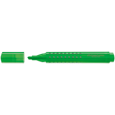 Faber-Castell Textmarker GRIP 154363 1-5mm Keilspitze grün