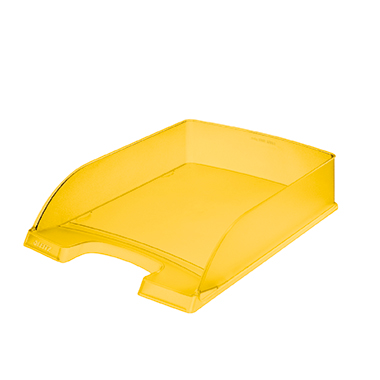 Leitz Briefablage Standard Plus 52270010 DIN A4 PS frost gelb