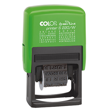 COLOP Wortbandstempel S220W Green Line 127786