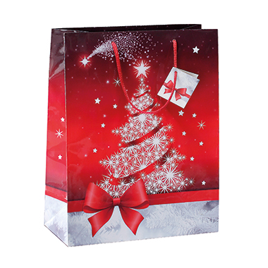 SIGEL Geschenktasche GT022 260x330x120mm Sparkling Tree