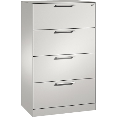 C+P Hängeregistraturschrank Asisto 146023412S10014 A4 2bahnig lgr/lgr