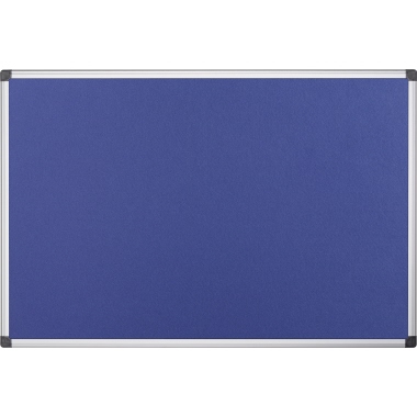 Bi-office Pinnwand Maya FA0543170 Aluminiumrahmen Filz 120x90cm blau