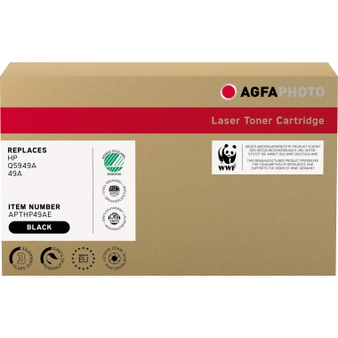 AgfaPhoto Toner APTHP49AE wie HP Q5949A 49A schwarz