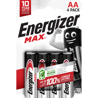 Energizer Batterie Max Alkaline E303323700 AA LR6 4St.