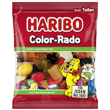 HARIBO Fruchtgummi Color-Rado 620870 175g