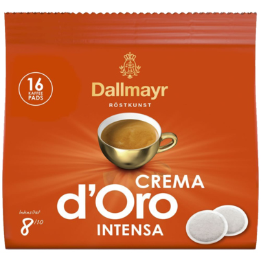 Dallmayr Kaffeepad Crema d'Oro Intensa 428016007 16 Stück