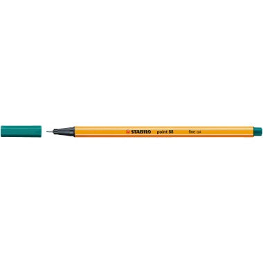 STABILO Fineliner point 88 88/51 0,4mm türkisblau