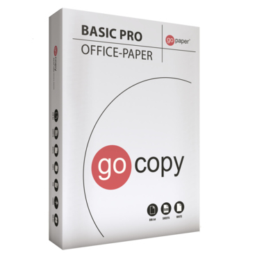 go copy Kopierpapier 130100080 A4 80g weiß 500 Blatt