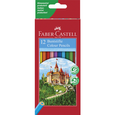 Faber-Castell Buntstift Eco 120112 sortiert 12 Stück