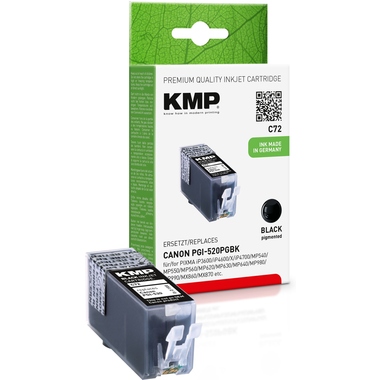 KMP Tintenpat. 1508,0001 f.PGI520 schwarz pig