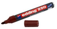 edding whiteboard marker 250, braun