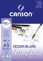 CANSON Zeichenpapier/200006009 A5 200g Inhalt 50 Blatt