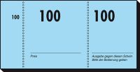 sigel Nummernblocks/GN101, grün+rot+blau+gelb+eosin, 105x50mm, Inh. 100 Blatt