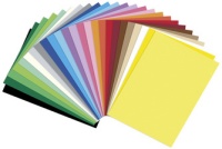 folia Tonkarton farbig sortiert 500 x 700 mm 130g 100 Stück