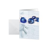 SIGEL Weihnachtskarten DS057 Seasons Greetings DIN A6 25 Stück 