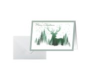 SIGEL Weihnachtskarten DS063 Christmas Forest DIN A6 25 Stück