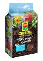 COMPO SANA Qualitäts-Blumenerde ca. 50% weniger Gewicht 40 l
