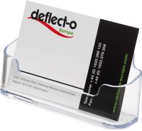 deflect-o Visitenkartenhalter/DE70101, 96x35x45mm, Inh. bis 50 Karten