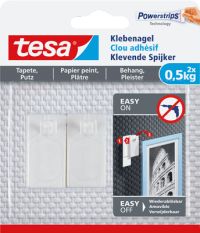 tesa Klebenägel f.strukturierte+empfindliche Oberflächen/77772-00000-00 Inh.2