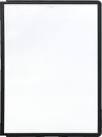 DURABLE Sichttafel/5606-01, schwarz, für A4, Inh. 5