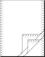 sigel 32243 Computerpapier 3-fach 12 Zoll x 240mm (A4 hoch) blanko weiß 600 Blatt