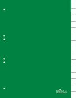 DURABLE Register 15tlg/6222-05, grün, 15-teilig, A4hoch