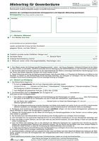 RNK Gewerberaum-Mietvertrag/598/10, 4-seitig, DIN A4, Inh. 10