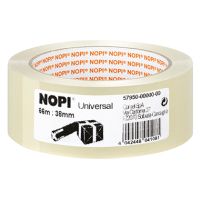 NOPI Packband 57950 Universal 38 mm x 66 m transparent