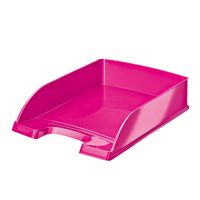 Leitz Briefablage WOW Plus 52263023 DIN A4 stapelbar PS pink