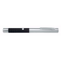 Laserpointer 16cm grüner Laser Reichweite 50m 160g chrom matt