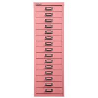 Bisley Schubladenschrank L3915601 15Schubfächer pink