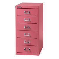 Bisley Schubladenschrank L296601 6Schubfächer pink