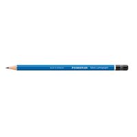 STAEDTLER Bleistift Mars Lumograph 100-3H 17,5cm 3H Schaft blau