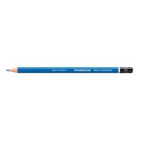 STAEDTLER Bleistift Mars Lumograph 100-4H 17,5cm 4H Schaft blau