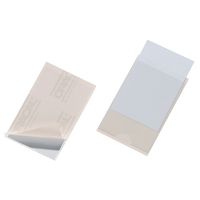 DURABLE Selbstklebetasche Pocketfix 827919 57x90mm transparent 100 Stück