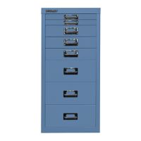 Bisley Schubladenschrank L298605 8Schubfächer blau