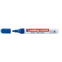 edding Kreidemarker 4095 4-4095003 2-3mm Rundspitze blau