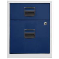 Schubladenschrank PFAM1S1F505 1Schubfach grau/blau