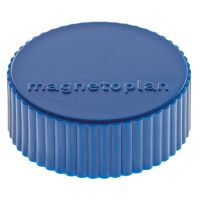 magnetoplan Magnet Discofix Magnum 1660014 34mm d.blau 10 Stück