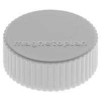 magnetoplan Magnet Discofix Magnum 1660001 34mm grau 10 Stück