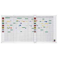 magnetoplan Personalplaner 3703055 5Tage/Woche für 80Mitarbeiter